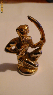 Figurina metal arcas soldat foto