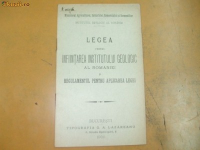 Statute Soc. ortodoxa a femeilor romane Buc. 1910 foto