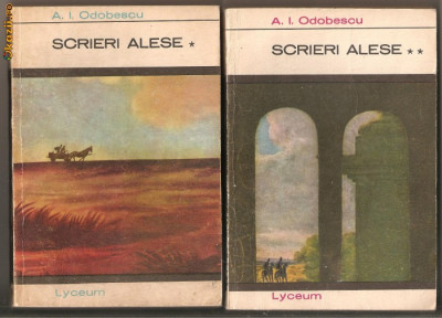 (C248) &amp;quot;SCRIERI ALESE&amp;quot; DE A. I. ODOBESCU foto