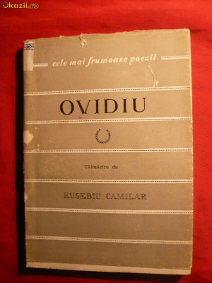 OVIDIU - TRISTELE - trad. Eusebiu Camilar - 1957 foto