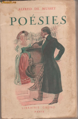 Alfred de Musset / POESIES ( Paris,1937) foto