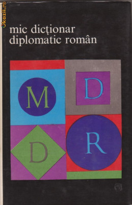 Mic dictionar diplomatic roman foto