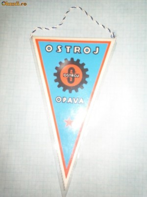 264 Fanion Ostroj Opava (fotbal -Cehia -Cehoslovacia) foto