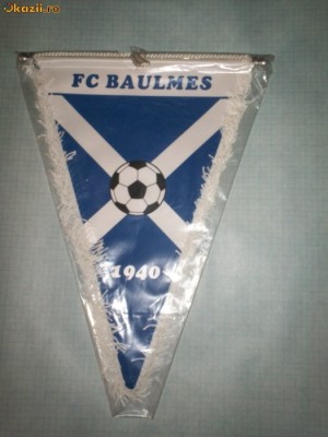 267 Fanion FC BAULMES (fotbal - ELVETIA) foto