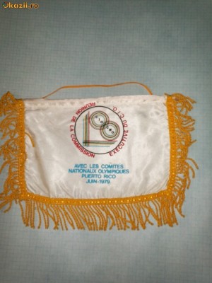 310 Fanion Reuniune CIO -Comitetul National Olimpic Puerto Rico foto