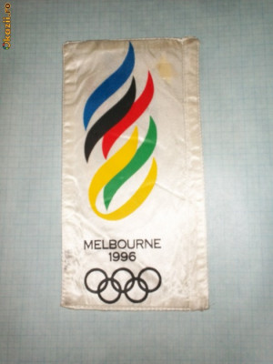 312 Fanion Olimpic Melbourne 1996 foto