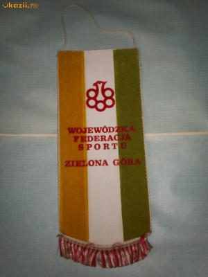 377 Fanion Wojewodzka Federacja Sportu Zielona Gora(Polonia) foto