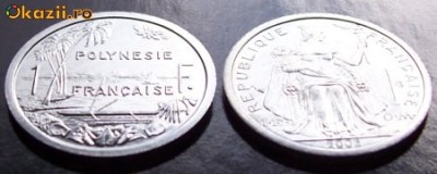 Polynesie Francaise 1 franc 2003 UNC foto