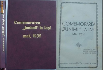 Meissner, Rudolf Sutu, Comemorarea Junimii la Iasi, mai 1936 foto