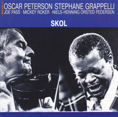 CD Jazz: Oscar Peterson &amp;amp; Stephane Grappelli - Skol (1979) foto
