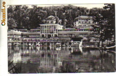 bnk cp sovata - pe lacul ursu - circulata 1963 foto