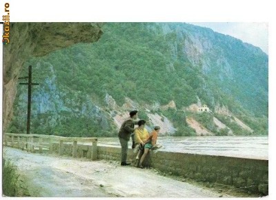 CP183-04 Dunarea la Cazane -circulata 1969 foto