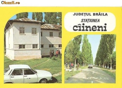 CP185-02 Judetul Braila -Statiunea Caineni -circulata 1984 foto