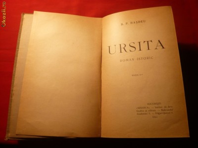 B.P.HASDEU -URSITA -ED. MINERVA -ed.II a - 1915 foto