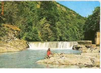 CP184-24 Baile Herculane -Cascada pe Valea Cernei -circulata 1983 foto
