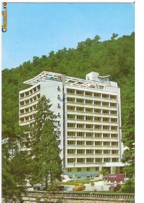 CP184-48 Baile Herculane.Complexul hotelier -circulata 1972 foto