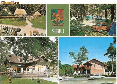 CP185-01 Sibiu (stema) -circulata 1985 foto