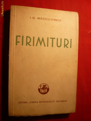 I.Al.Bratescu-Voinesti - FIRIMITURI -1934 foto