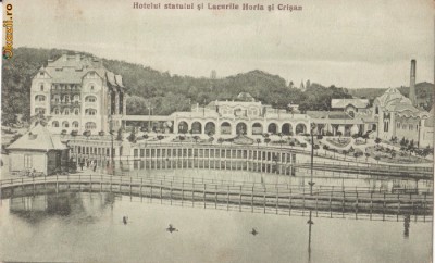 B11530 Hotelul statului si Lacurile Horia si Crisan foto