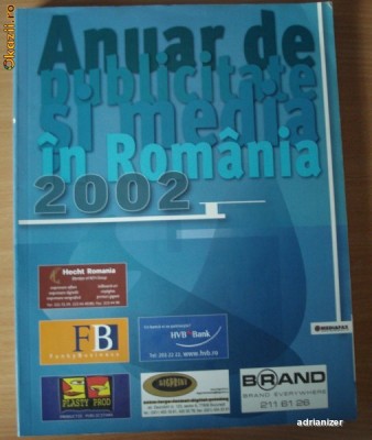 Anuar de publicitate si media in Romania 2002 foto