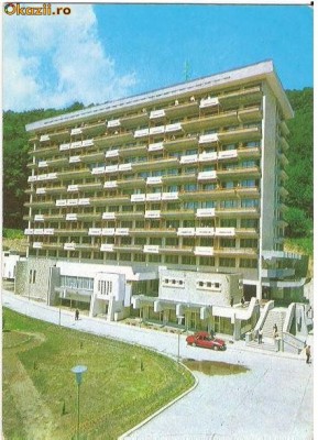 CP185-68 Complexul Sanatorial Slanic Moldova al UGSR -scrisa 1974 foto