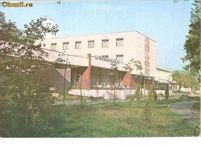 CP185-81 Hotelul Geoagiu-Bai -jud. Hunedoara -circulata 1985 foto