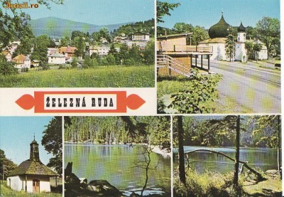 Ilustrata Cehia-Zelezna Ruda foto