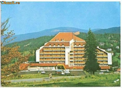CP187-72 Predeal: Hotel ,,Orizont&amp;quot; -carte postala necirculata foto