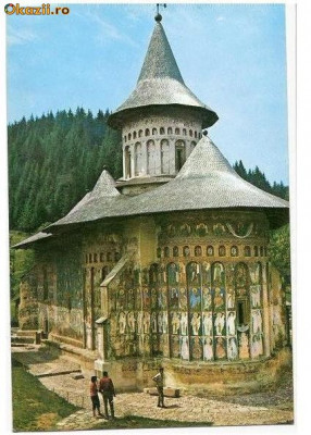 CP188-46 Biserica Voronet -carte postala necirculata foto