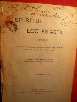 Studiu Religios - Circulat cu Spic de Grau - 1908 foto