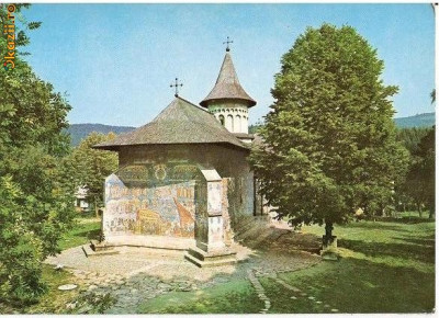 CP188-39 Biserica Voronet. -carte postala necirculata foto