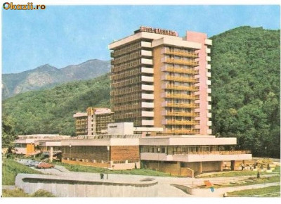 CP188-15 Judetul Valcea.Cozia: Hotelul Caciulata -carte postala necirculata foto