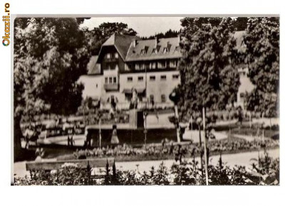 CP189-99 Borsec. Vedere din parc -carte postala circulata 1970 foto