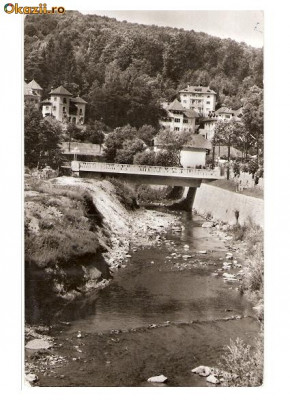 CP189-21 Vedere din Olanesti(pod) -carte postala circulata 1966 foto