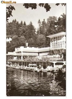 CP189-22 Sovata. Strandul -carte postala circulata 1968 foto