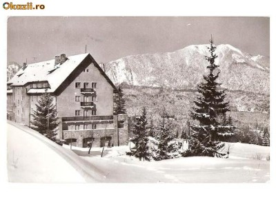 CP189-01 Predeal -Vila ,,7 Noiembrie&amp;quot; -RPR -carte postala circulata 1965 foto