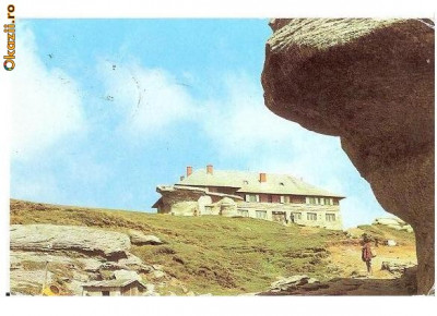 CP190-31 Muntii Bucegi. Cabana Babele -carte postala circulata 1967 foto