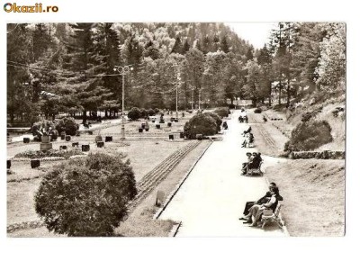 CP190-06 Slanic Moldova -carte postala circulata 1966 foto