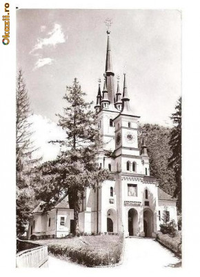 CP190-47 Brasov -Biserica Sf.Nicolae -RPR -carte postala circulata foto