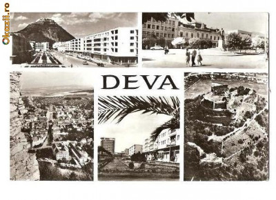 CP190-14 Deva -carte postala circulata 1969 foto
