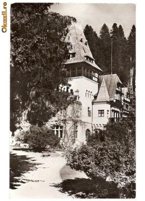 CP190-09 Sinaia-Pelisorul -RPR -carte postala circulata 1958 foto