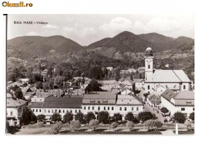 CP191-26 Baia Mare -Vedere -RPR -carte postala circulata 1960 foto