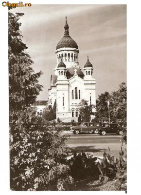 CP191-40 Cluj. Catedrala ortodoxa -carte postala circulata 1971 foto
