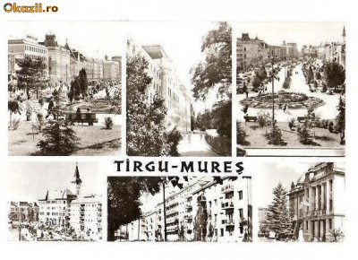 CP191-39 Targu-Mures -carte postala circulata 1967 foto