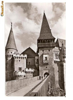 CP191-92 Castelul din Hunedoara -carte postala necirculata foto