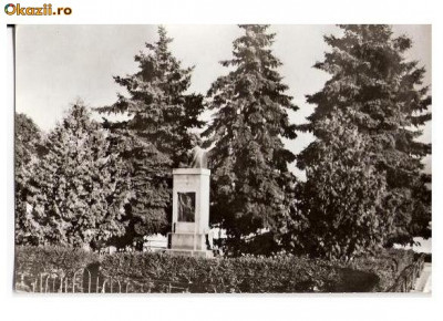 CP191-78 Avrig.Statuia lui Gh.Lazar -carte postala scrisa, dar necirculata foto
