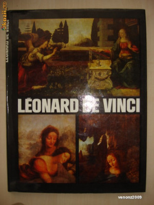 LEONARD DE VINCI - ALBUM DE ARTA {limba franceza} foto