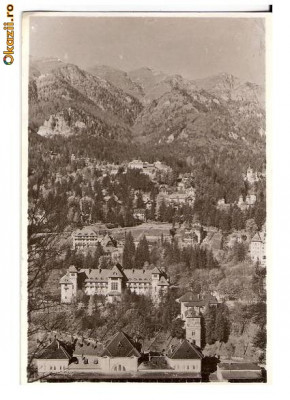 CP191-94 Sinaia -Vedere generala -RPR -carte postala circulata 1957 foto