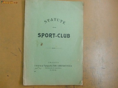 Statute Sport - Club Craiova 1906 foto
