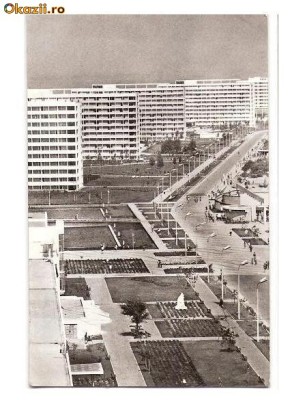 CP191-57 Vedere din Mamaia -RPR-carte postala circulata 1964 foto